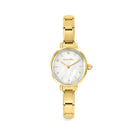 Gold Watch with Mother of Pearl Dial and Composable Links