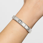 Composable® Link, Charm, Horseshoe 2 in hypoallergenic stainless steel and sterling silver .925 | Nomination Italy