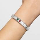 Composable® Link, Charm, Italy with Enamel in hypoallergenic stainless steel, sterling silver .925 and enamel | Nomination Italy