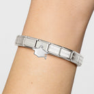 Composable® Link, Charm, Graduation Hat Engraving Pendant in hypoallergenic stainless steel, sterling silver .925 and cubic zirconia | Nomination Italy