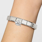 Composable® Link, Charm, You Did It Graduation Pendant in hypoallergenic stainless steel and sterling silver .925 | Nomination Italy