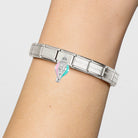 Composable® Link, Charm, Hot Air Balloon, Cubic Zirconia in hypoallergenic stainless steel and sterling silver .925 | Nomination Italy