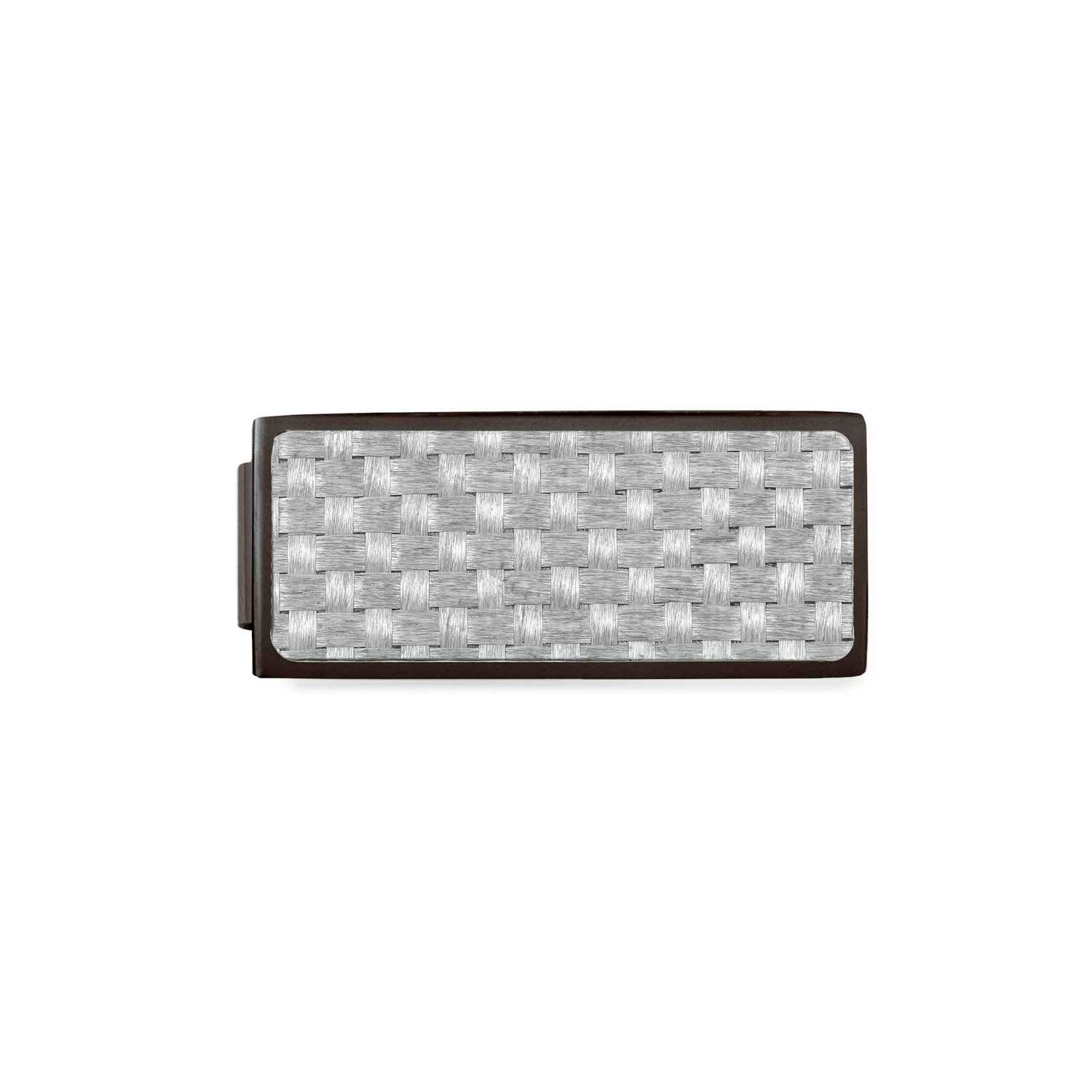 Composable® Glam Black Pvd Double Link, Grey Carbon in hypoallergenic 316/304 steel | Nomination Italy