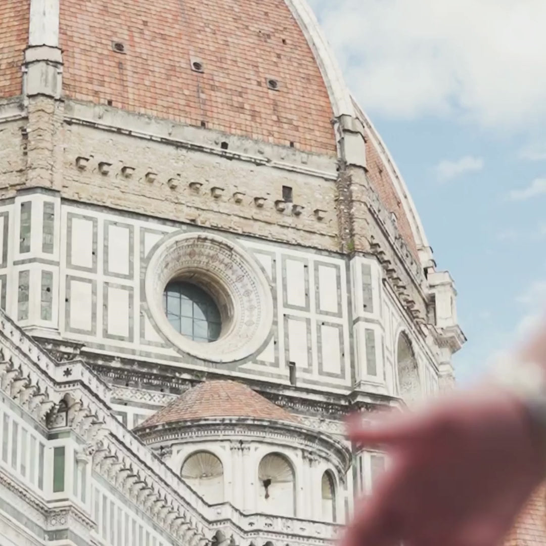 A video showing Nomination Italy bracelets in Florence Italy. 